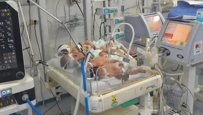 Gazzeli Doktorlar Çaresiz: Sağlık Krizi Beş Bebekle Bir Kuvözde Yaşanıyor