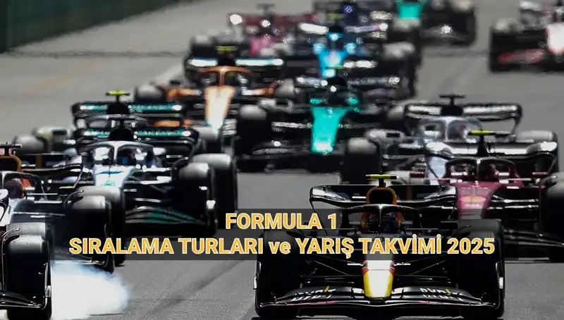 2025 Formula 1 Takvimi Açıklandı: Yarış Günleri ve Kadro Detayları