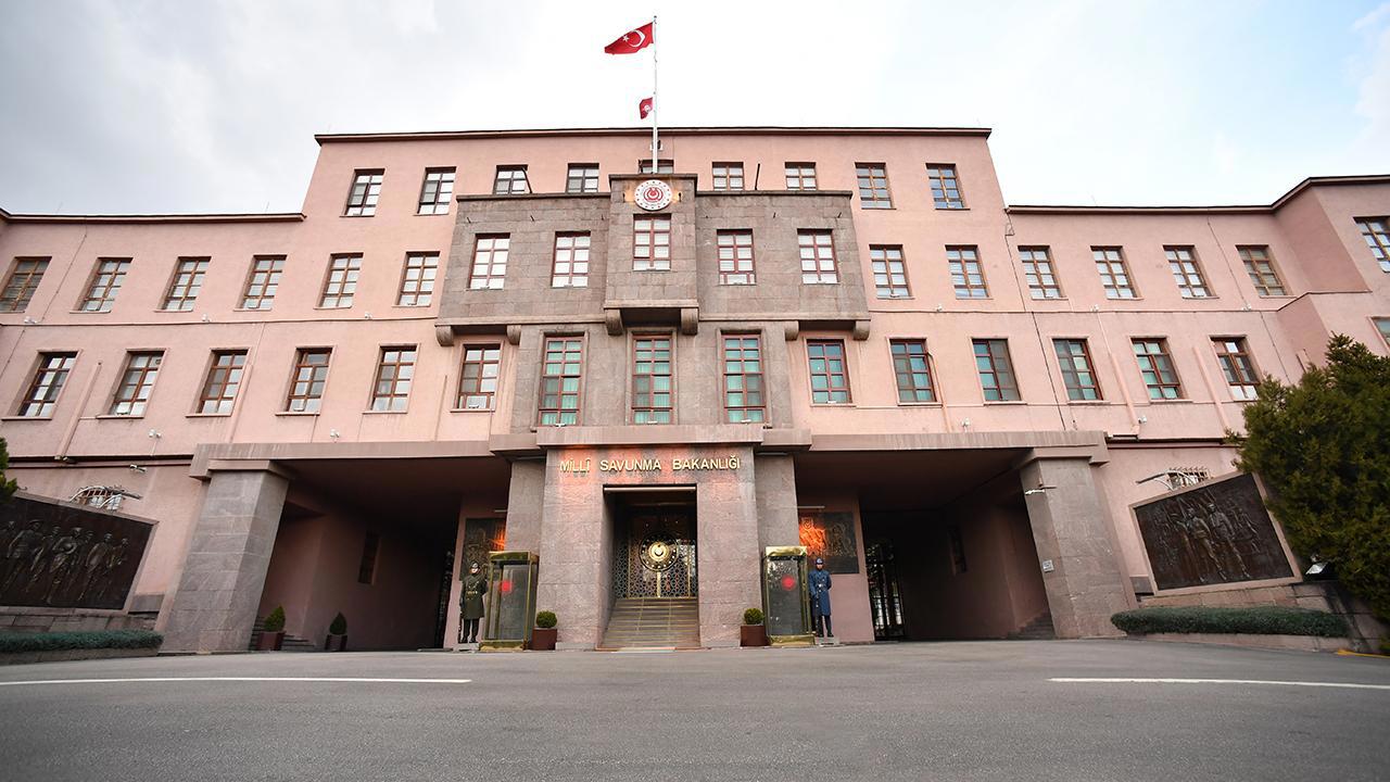 Milli Savunma Bakanlığı'ndan yapılan açıklama: